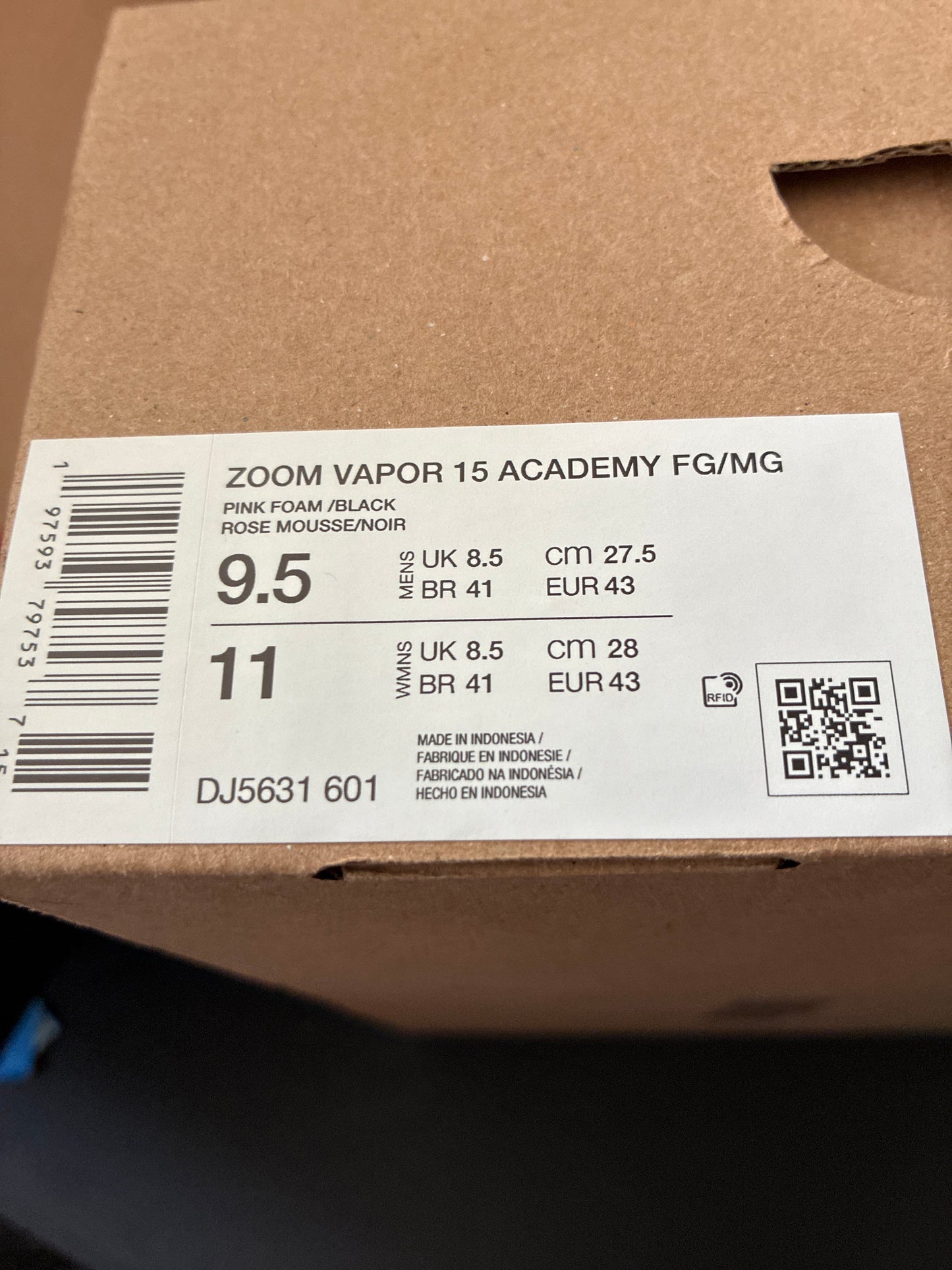 ZOOM VAPOR 15 ACADEMY FG/MG