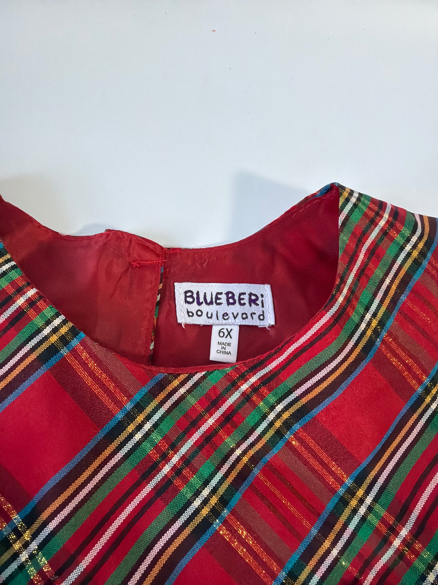 Vestido 👗 Bluebery boulevard niña sizex6