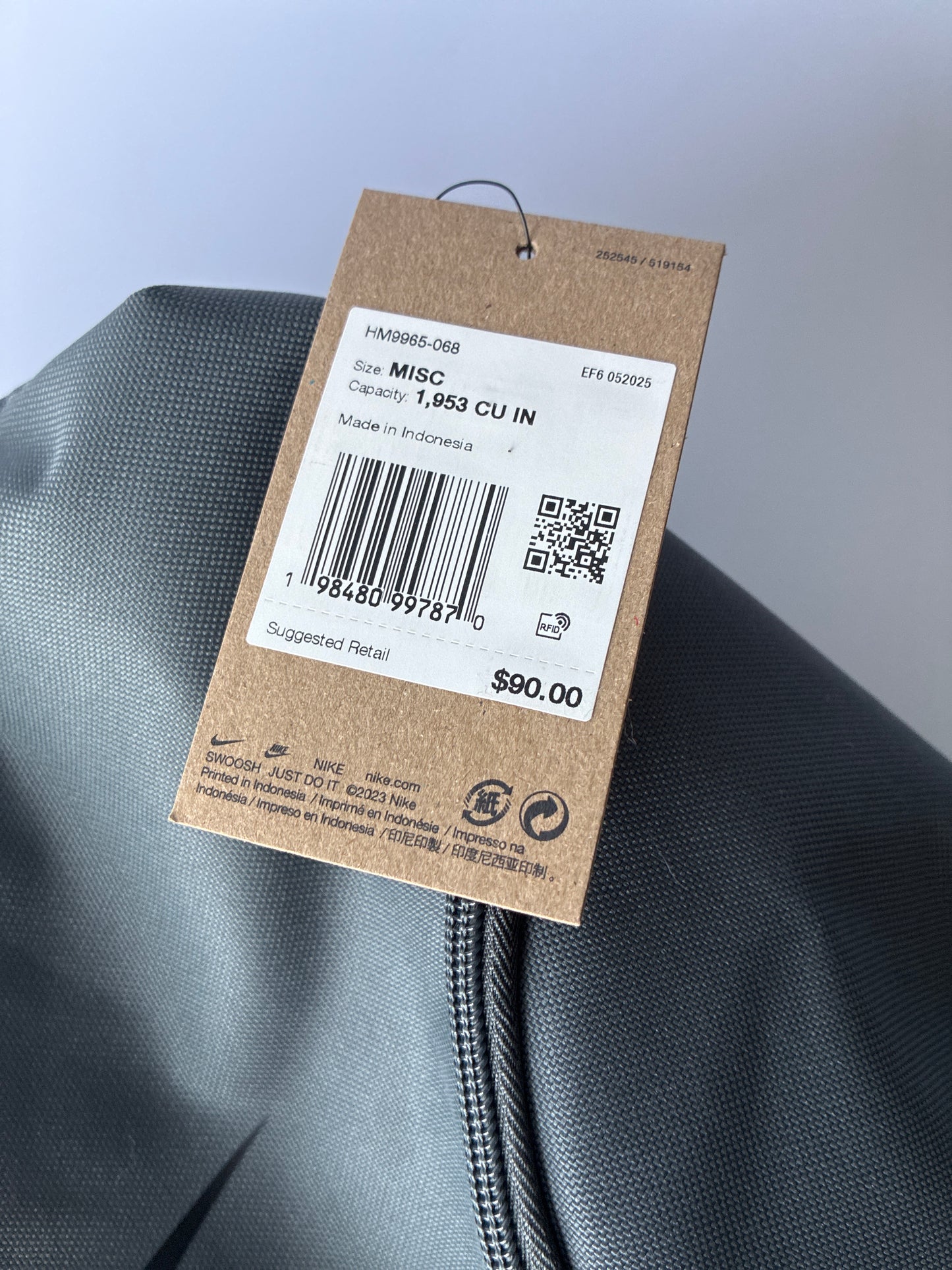 MOCHILA ELITE GREY HM9965-068