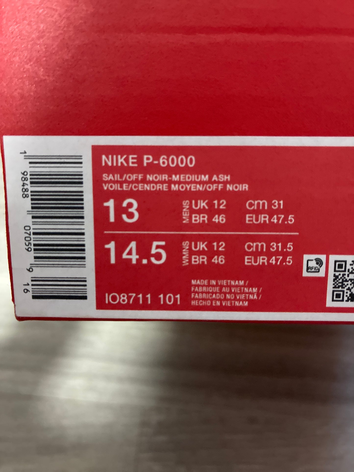 NIKE P-6000 13M IO8711 101