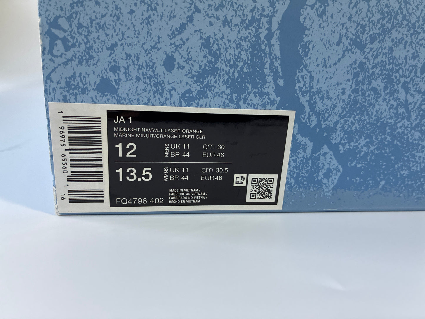 JA 1 SIZE:12Men FQ4796 402