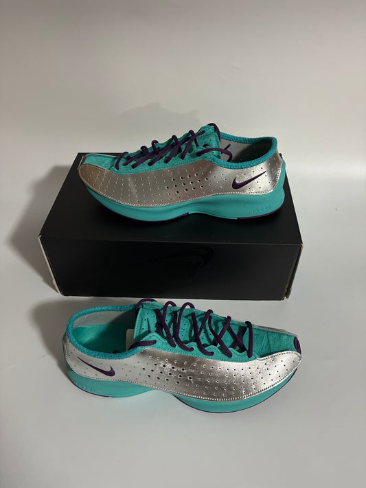 W NIKE AIR SUPERFLY metallic silver/night purple new