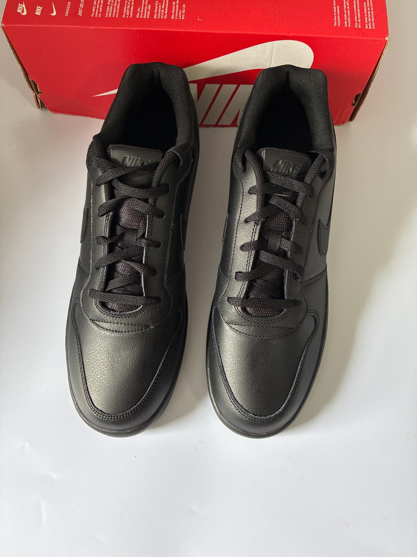 NIKE EBERNON LOW black/black new size:15MEN