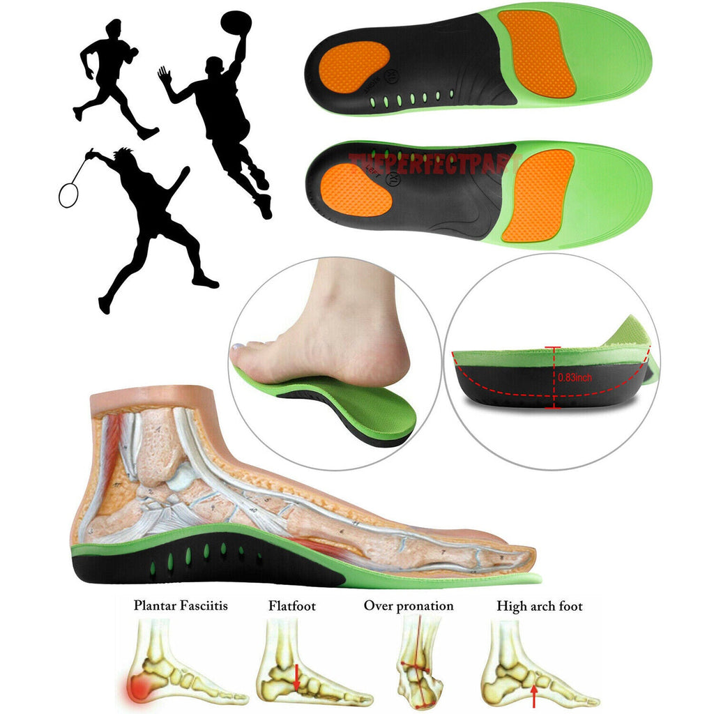 Arch Support Orthotic Insoles for Flat Feet