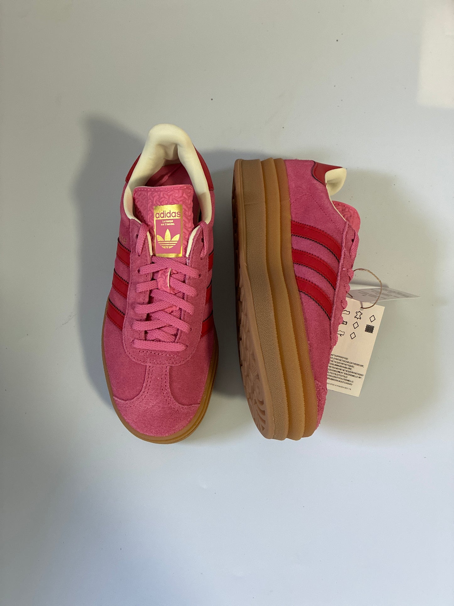 Adidas GAZELLE BOLD J SIZE 5.5Y junior JQ7407