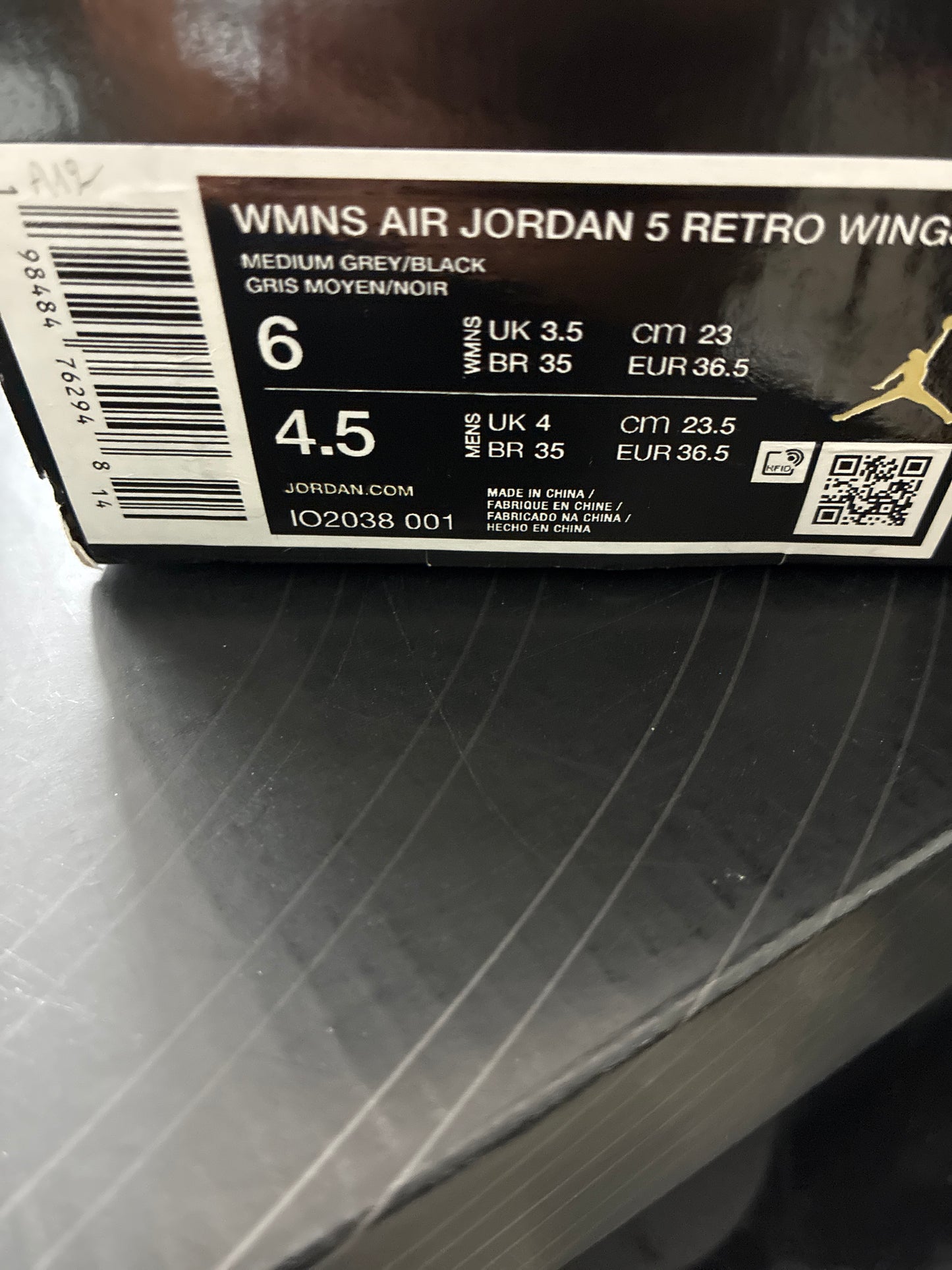 WMNS AIR JORDAN 5 RETRO WINGS