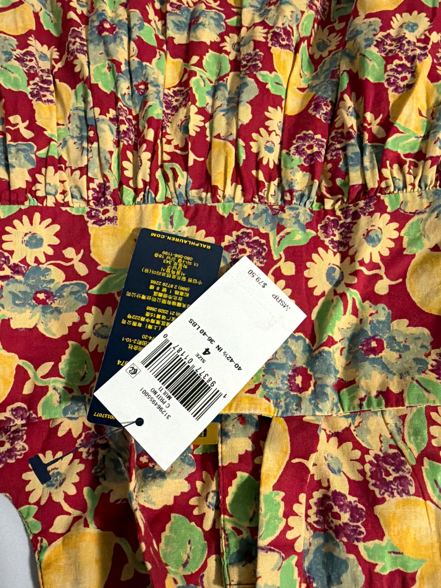 Vestido size 4👗 niña Polo Ralph Lauren