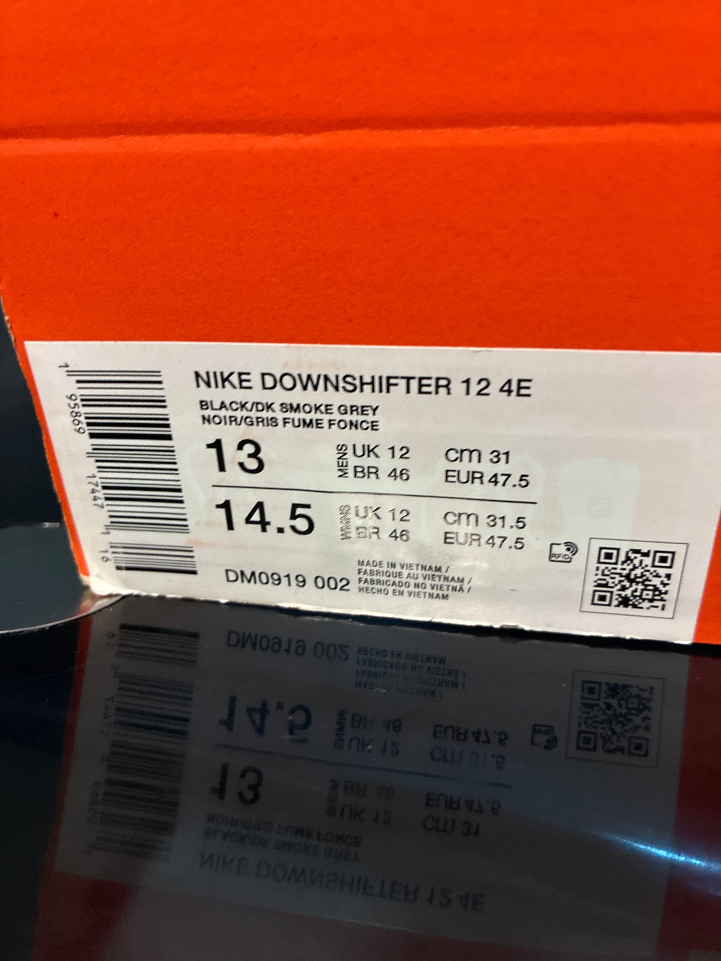 NIKE DOWNSHIFTER 12 4E 13M DM0919002