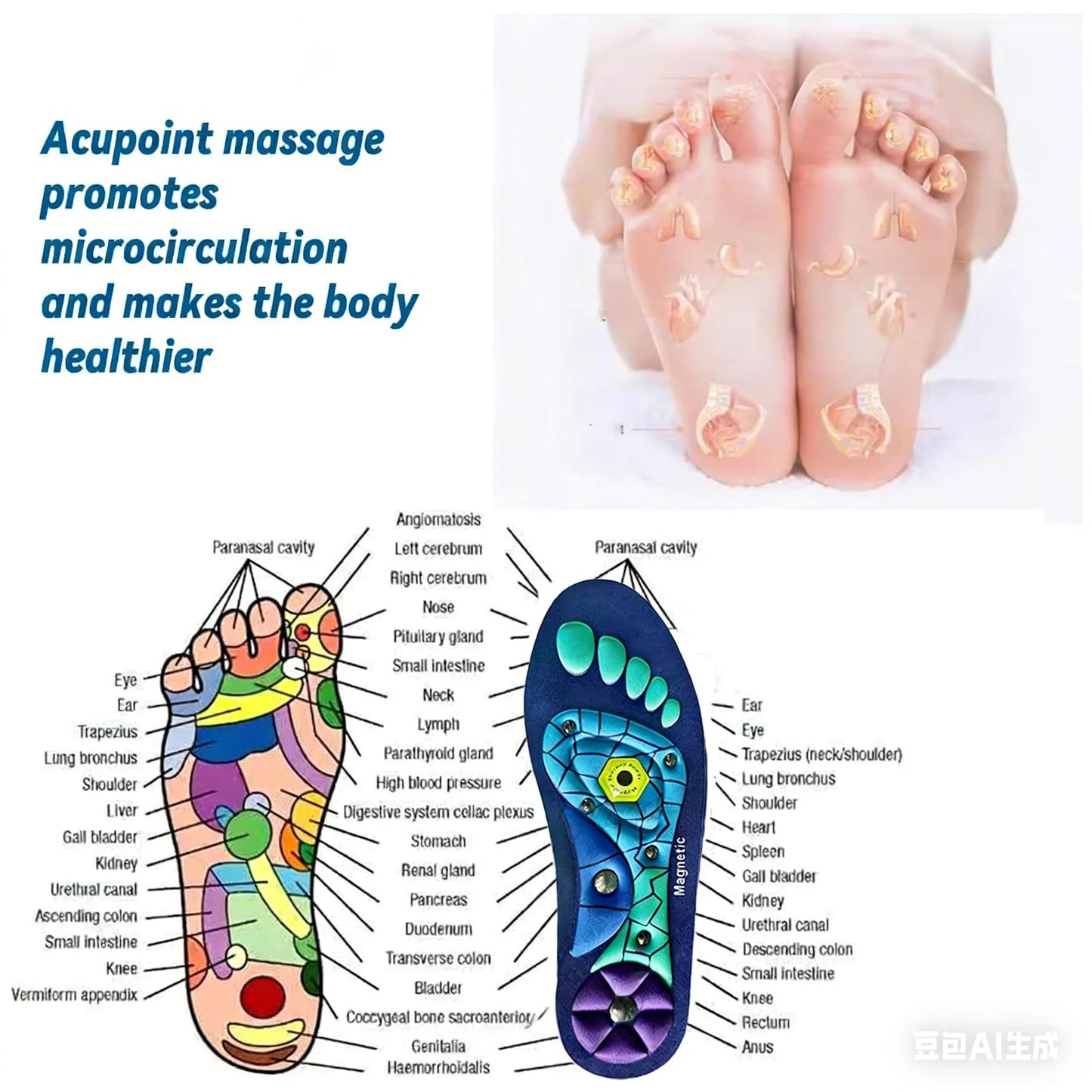 Plantillas MagnetiStep™: Alivio y Soporte Ortopédico Completo