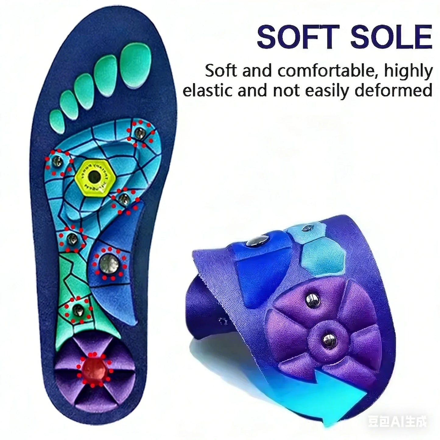 Plantillas MagnetiStep™: Alivio y Soporte Ortopédico Completo