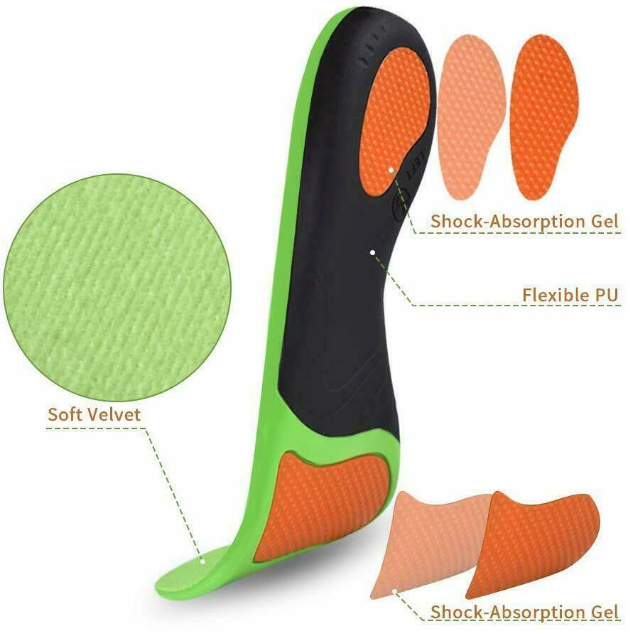 Arch Support Orthotic Insoles for Flat Feet