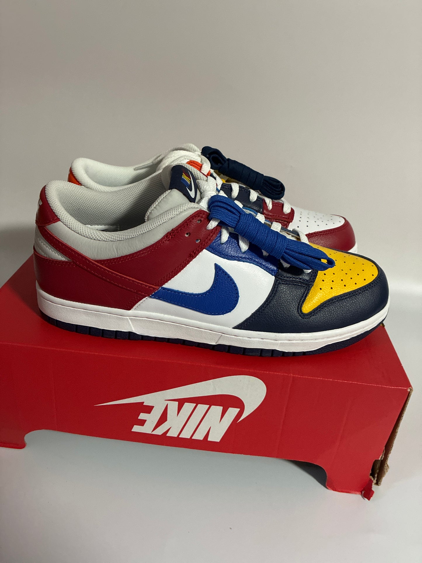 NIKE DUNK LOW JP QS midnight navy/varsity maize new size:11men IB2051 400