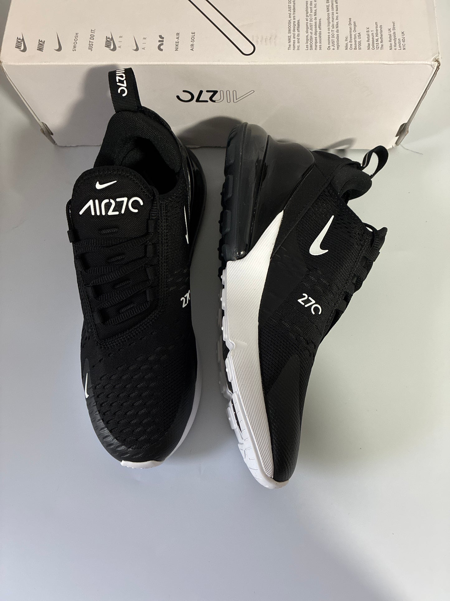 W AIR MAX 270 black/anthracite-white new size:9 AH6789 001