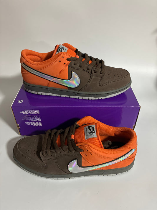 NIKE SB DUNK LOW PRO safety orange/wolf grey size:11.5M new IR1888 800