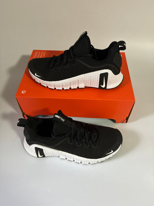 W NIKE FREE METCON 6 black/white new size:9.5 FJ7126 001