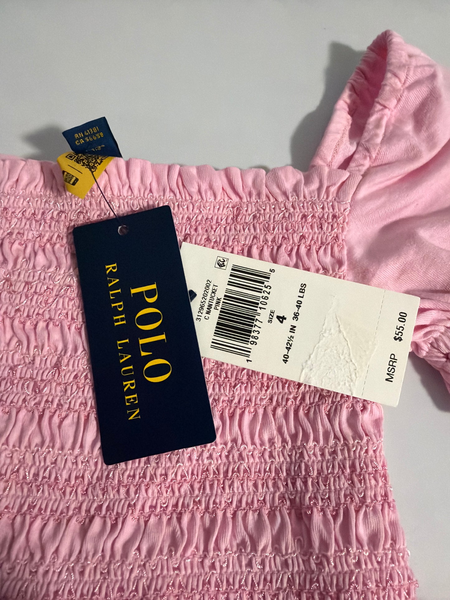Blusa de niña size 4 Polo Ralph Lauren