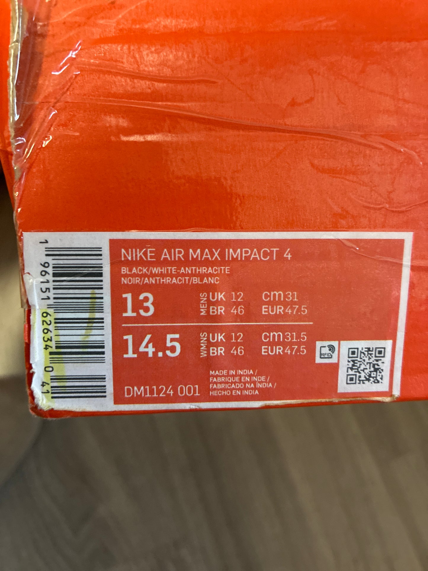 NIKE AIR MAX IMPACT 4 13M DM1124001