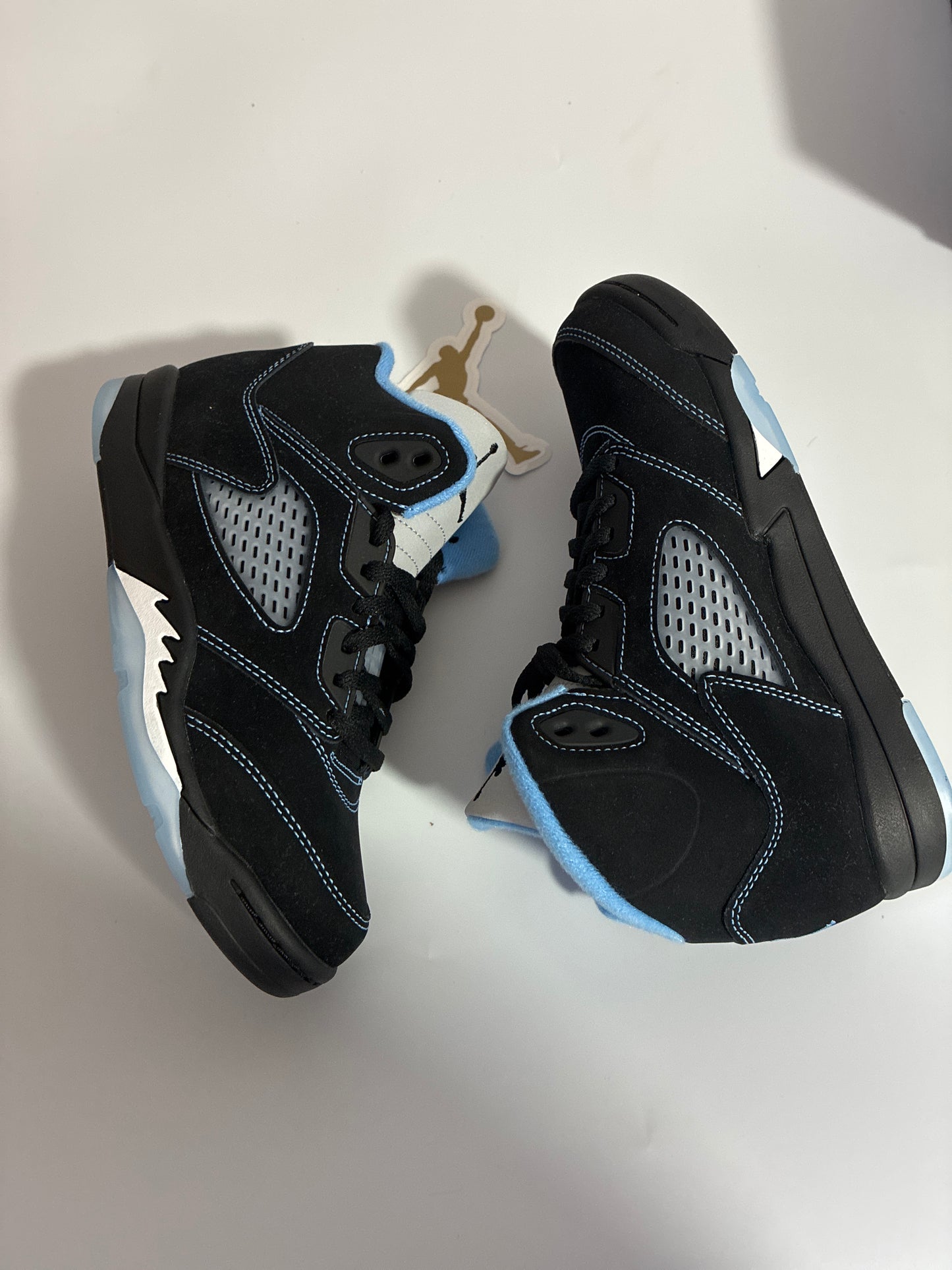 JORDAN 5 RETRO (PS) black multi-color 440889 008 new 3Y