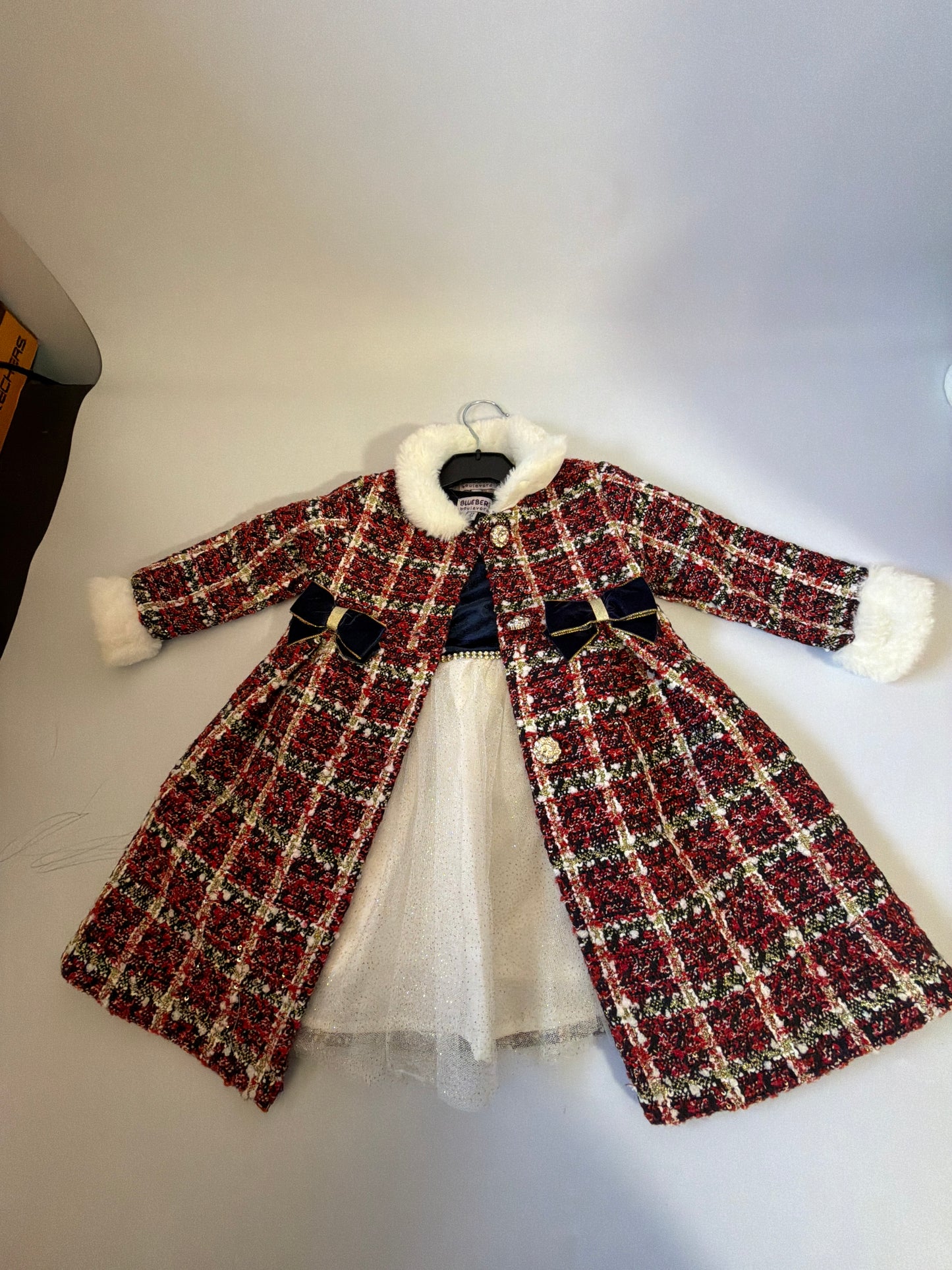 conjunto elegante de dos piezas  Blueberi Boulevard  size 2t