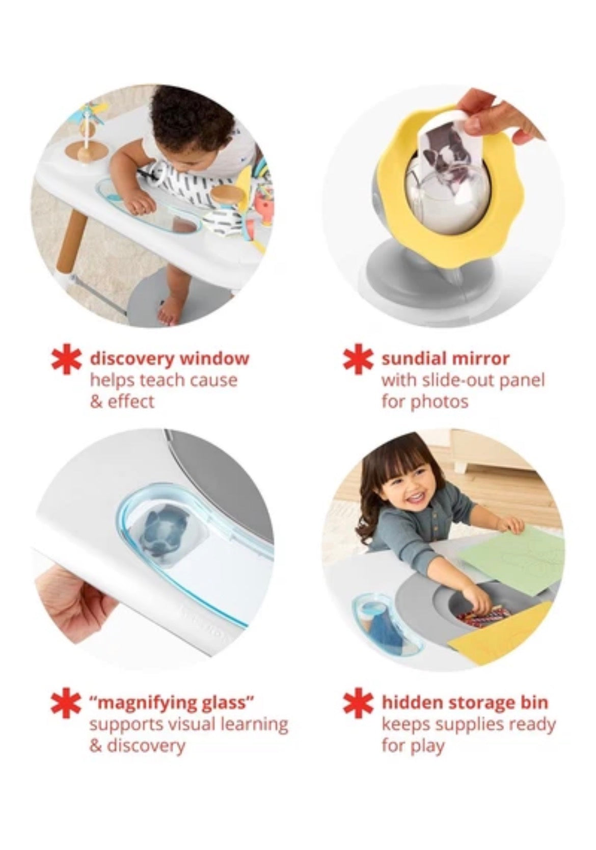 Skip Hop Explore & More 3-Stage Baby Activity Center – Centro de Actividades 3 en 1