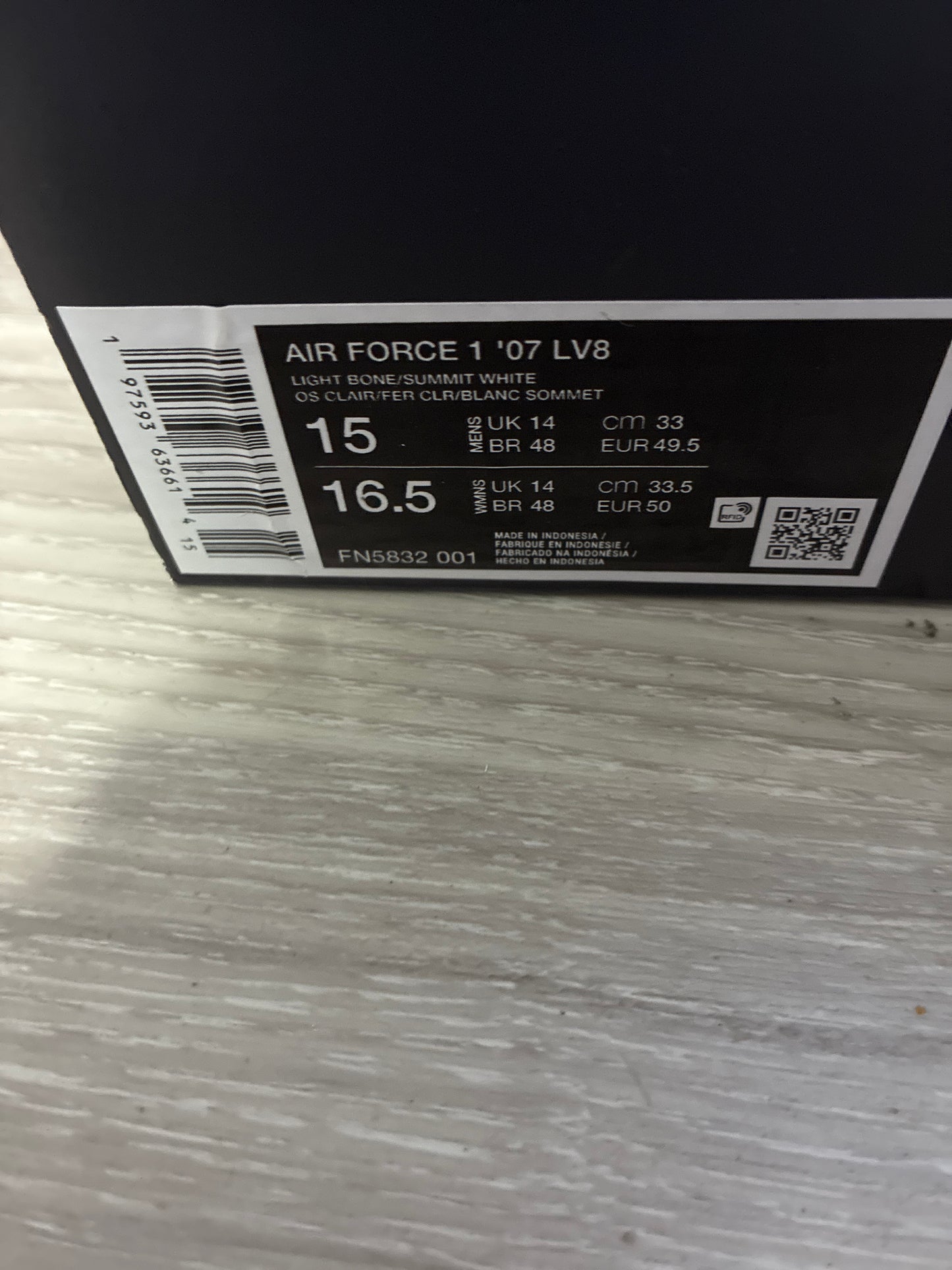 AIR FORCE 1’07 LVB