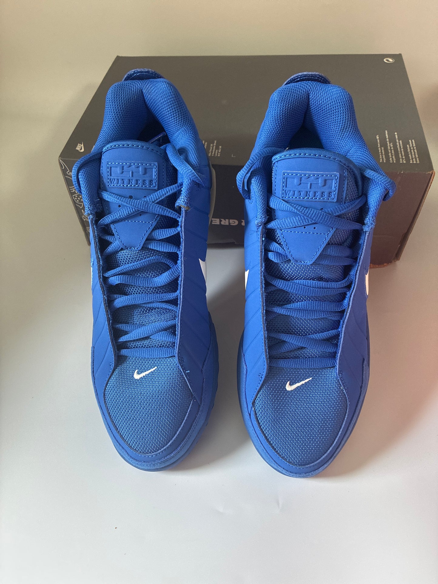 LEBRON WITNESS IX game royal/white-game royal new size:11.5men II7520 401