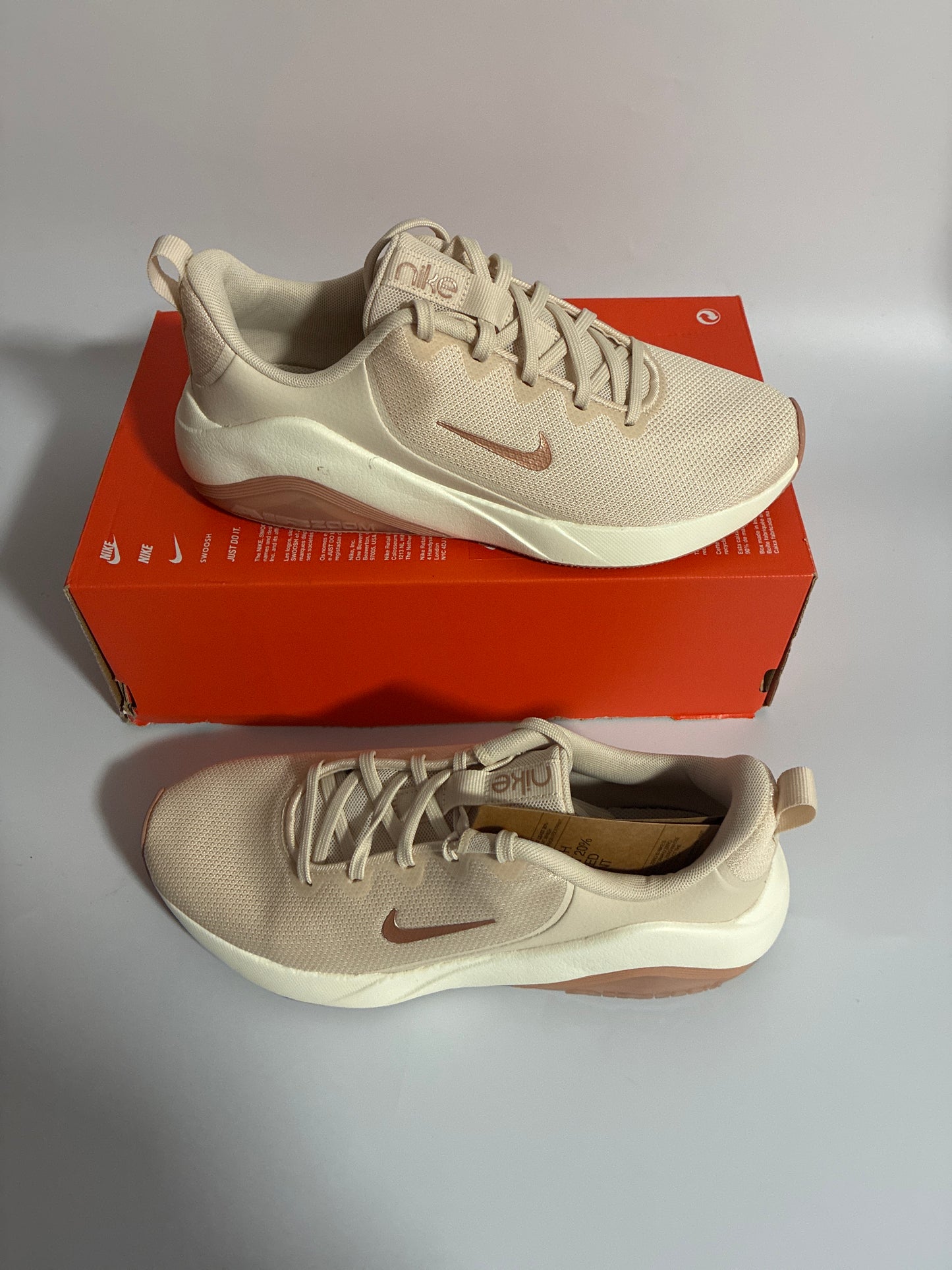 W NIKE AIR ZOOM BELLA 7 pearl white/rose gold new size:9 FZ1689 200