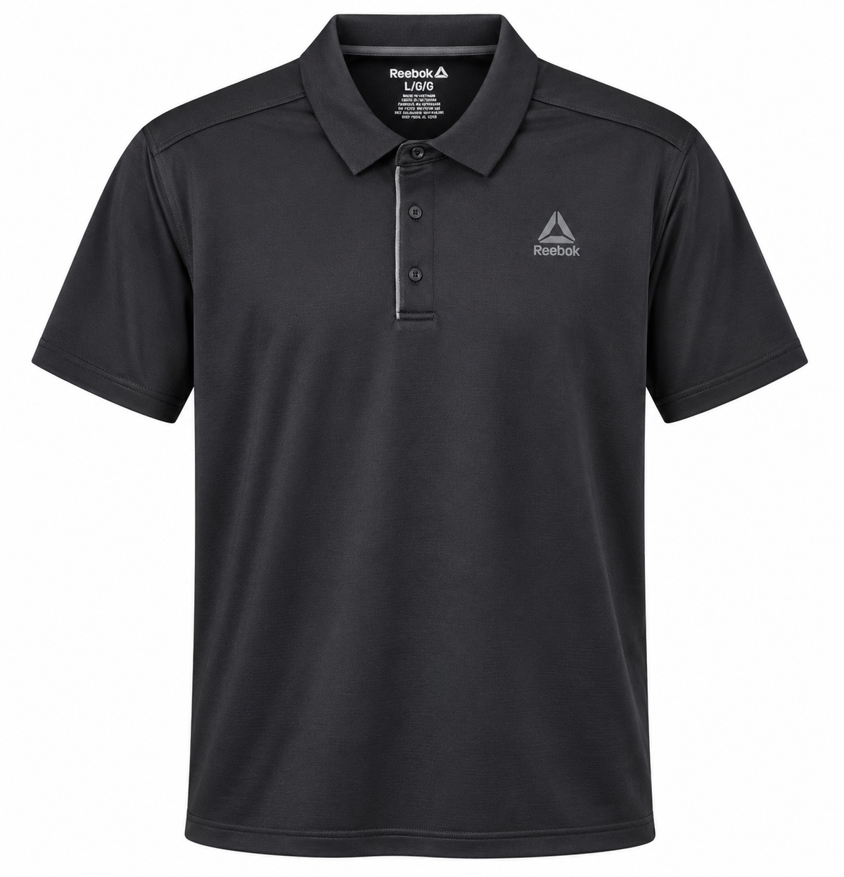 Polo Reebok Performance para Hombre Negro size L