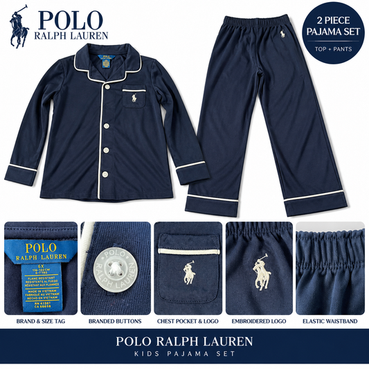 PIJAMA RALPH LAUREN NUEVA SIN ETIQUETA SIZE 6T